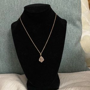 Kendra Scott Rose Quartz Necklace